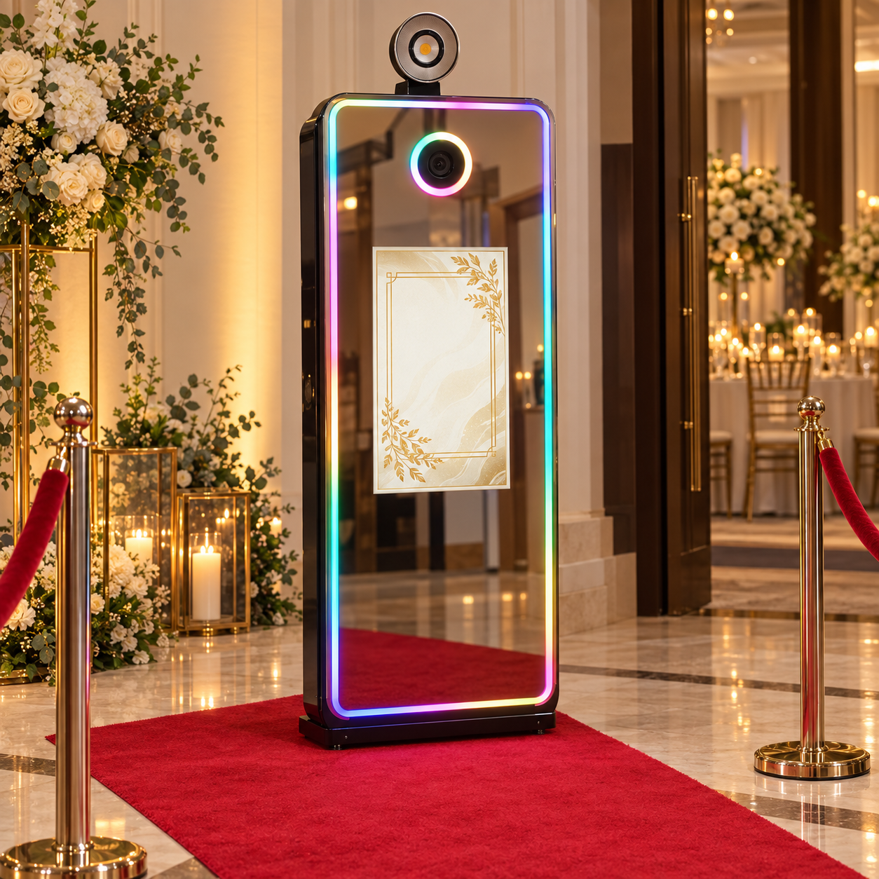 Interactive Mirror Photo Booth