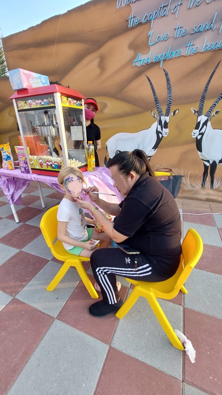 Cotton Candy & Popcorn / Face Painting